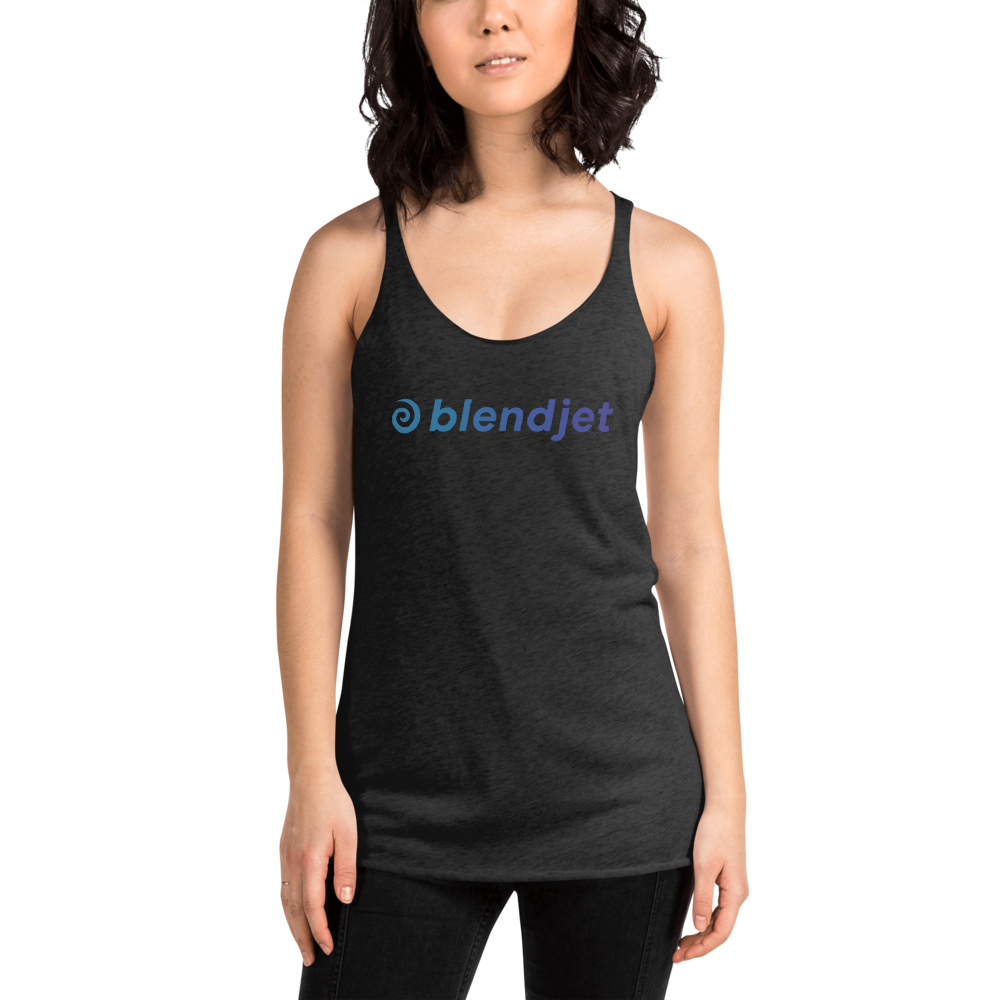 Racerback BlendJet Gradient Logo Tank (Women's)